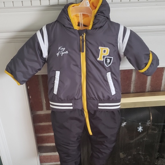 NWOT US polo assn infant boys winter shirt. - Picture 1 of 4